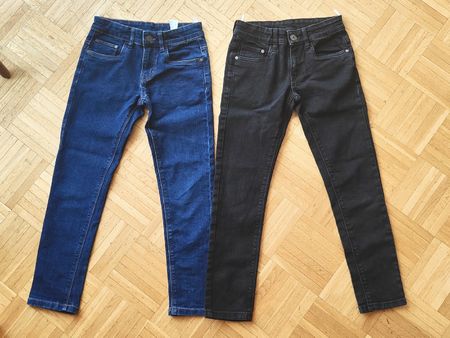 Lot de 2 jeans slim enfant - Taille 140 (10 ans) - Neufs