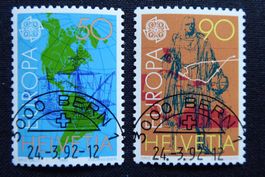 (S318) 1992: 826 + 827 mit Halbmond - ET ʘ
