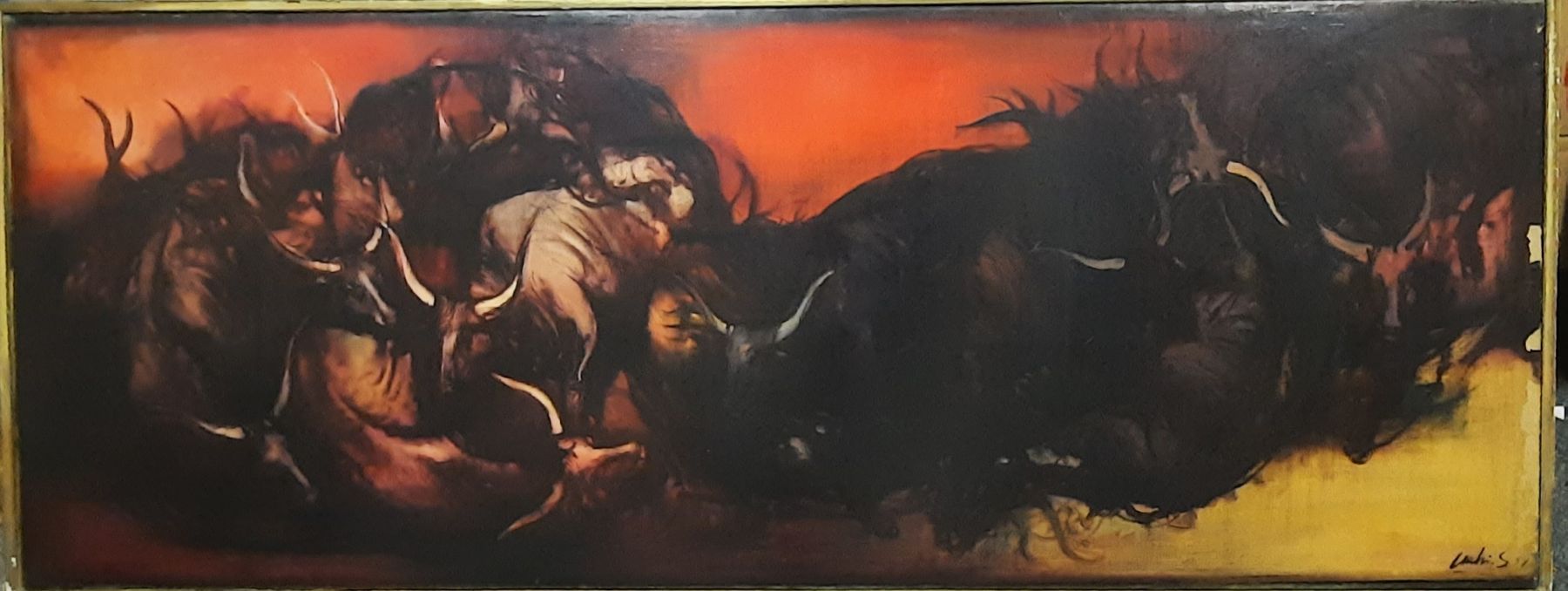 Gemälde: SERGIO CECCHI 1921 - 1986 – Gebraucht aus Genève von Enigme8