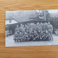 Postkarte AK Militär