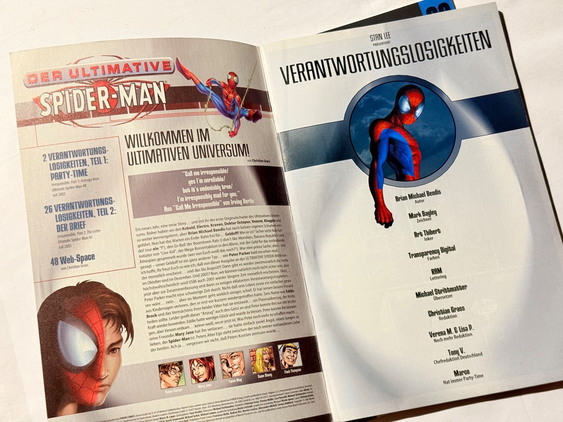 Fumetti: 2x Der ultimative Spider-Man, Leseprobe, top Zustand – Nuovo (secondo la descrizione) da Zuerich venduto da SonderArt-Wertgut 1