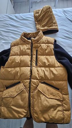 Weste/ Gilet mit Kapuze Gr. XXL