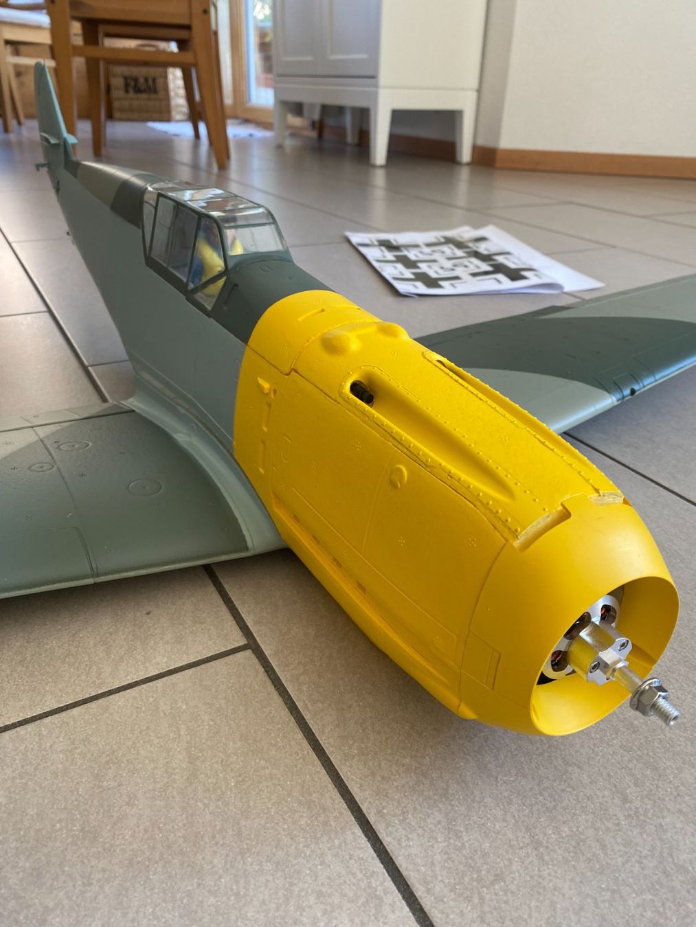 RC Modellbau: Hobbyking Messerschmitt 109 E – Neu und originalverpackt aus Saxon von dda_mnp9 7