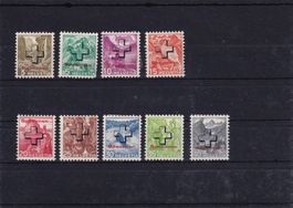 Dienstmarken: II - Bundesverwaltung 1938 - Specimen