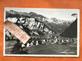 Ansichtskarte Unteriberg Drusberg 1944 Feldpost gelaufen