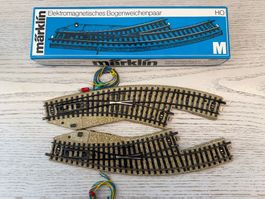 Märklin 5140 Elektromagnetisches Bogenweichenpaar