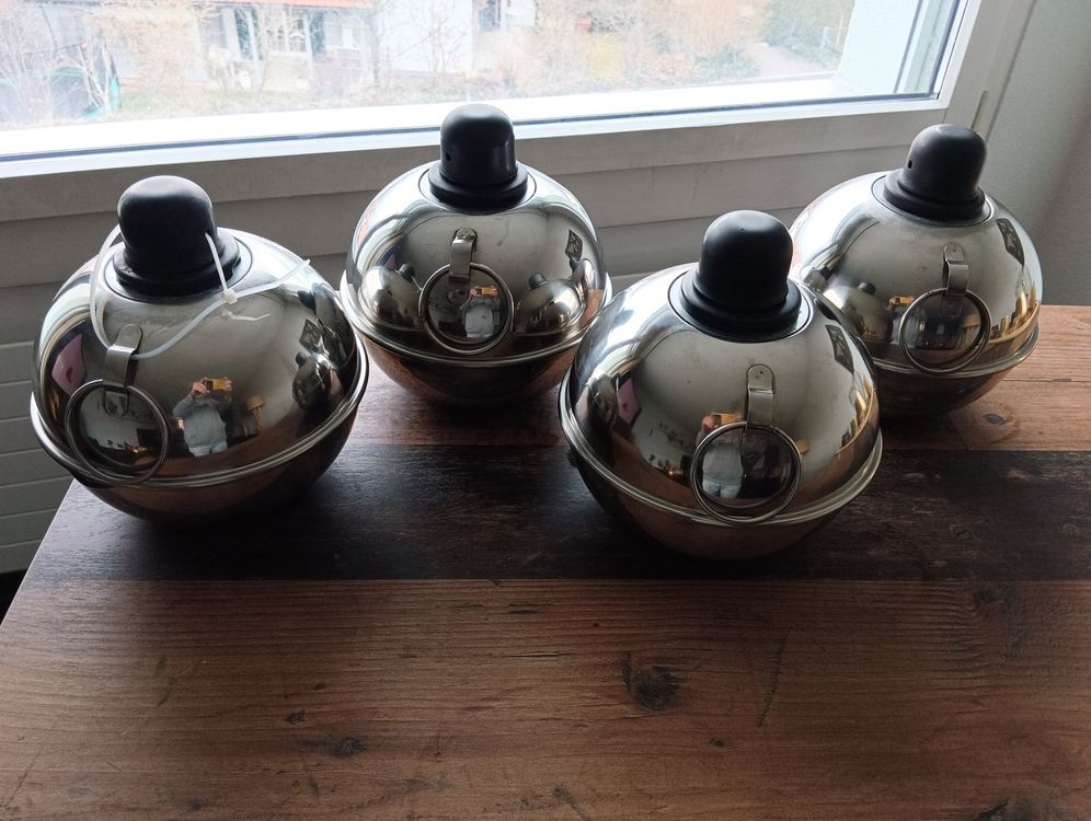 Set 4x Feuertopf Feuerkugel Fackel für Balkon Garten Party Kaufen auf