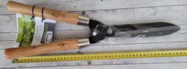 Pro Gartenheckenschere 48 cm 30 mm Stahl/Holz braun/schwarz