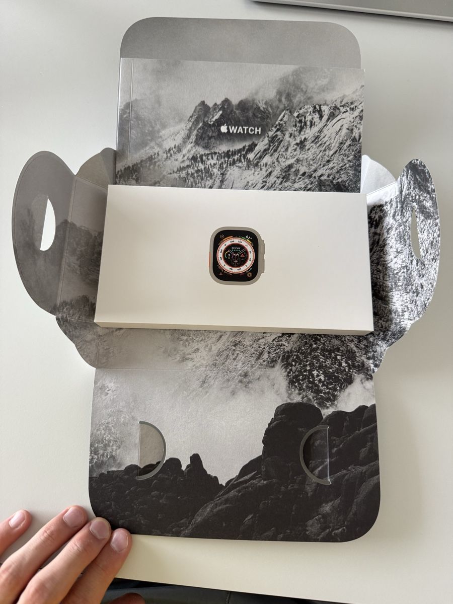 Apple Smartwatch: Apple Watch Ultra 1 mit Alpine Loop Armband – Usato da Härkingen venduto da Applemania 7