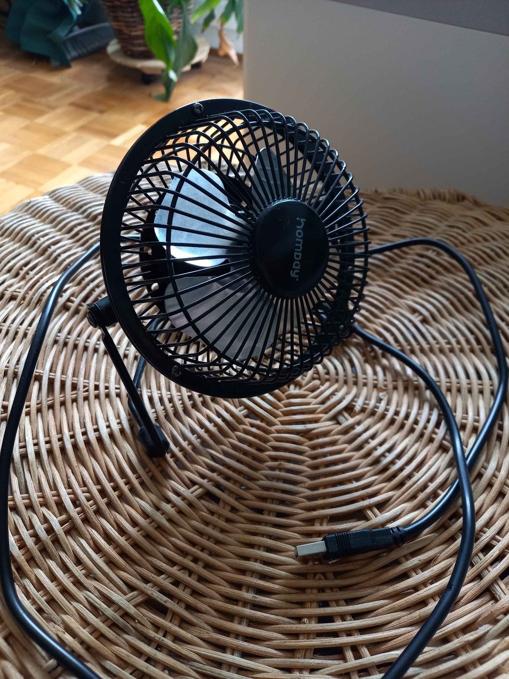 Ventilatori: Ventilateur de bureau à prise USB-A – Usato da Lausanne venduto da Marsaline 1