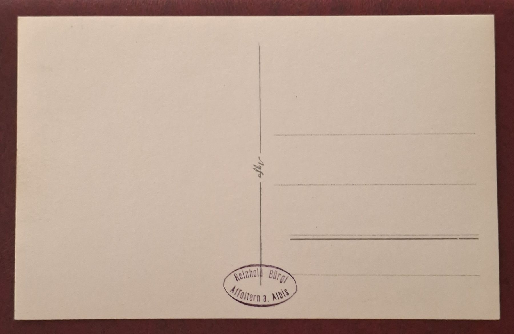Cartes postales: Affoltern am Albis – D'occasion à Affoltern am Albis par Ab_1.- 1