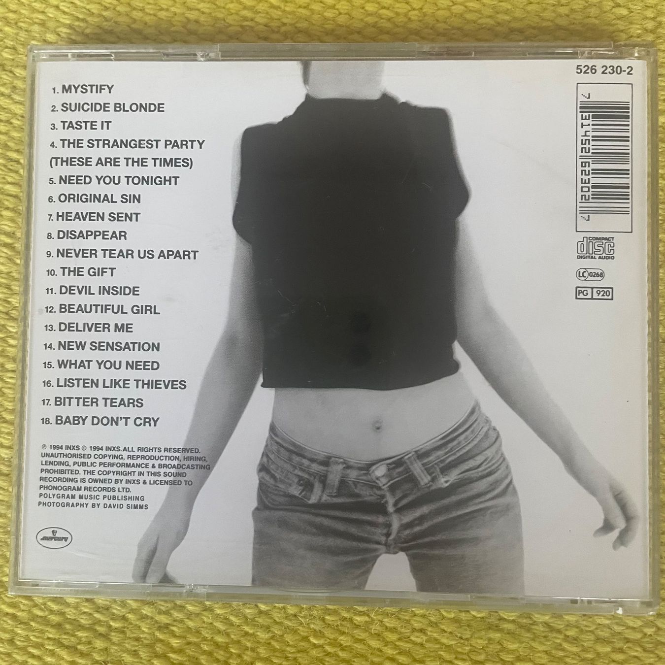 CDs: INXS-THE GREATEST HITS – D'occasion à Rorschacherberg par CD-Roli 1