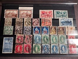 Gebirgslandschaften Altschweit Briefmarken Hoher KAT!