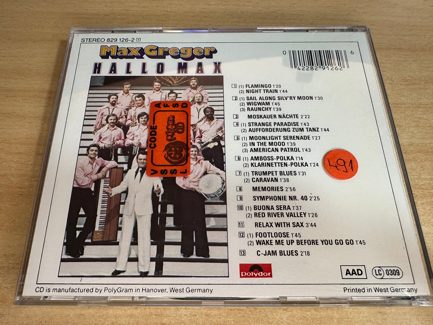 CD: T5  Max Greger – Hallo Max – Usato da Rikon im Tösstal venduto da Alpenmutz 1