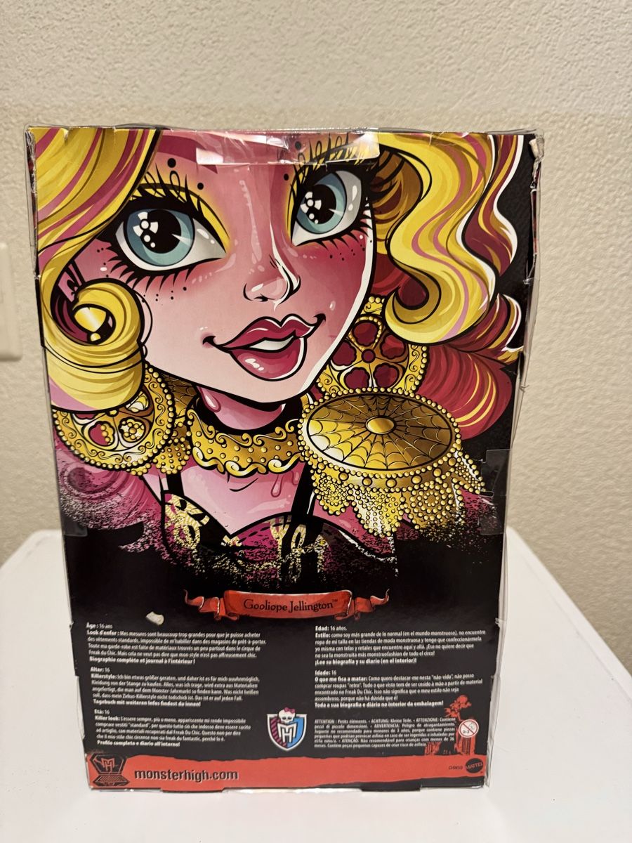 Puppen: Monster High - Gooliope Jellington – Neu und originalverpackt aus Gnosca von Jay.Kay 1