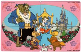 Disney's Die Schöne und das Biest - Telefonkarten-Puzzle DE