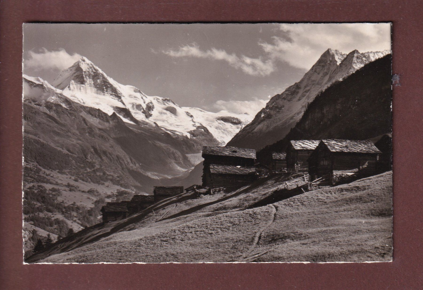 Cartoline postali: EVOLENE - Alpe d'Arbey – Usato da Pully venduto da nicecards