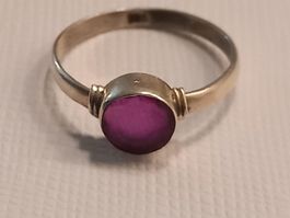 RUBINRINGLI.SILBER 925