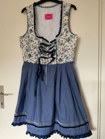 Schönes Krüger Dirndl Gr 42 Oktoberfest, ohne Schürze NEU