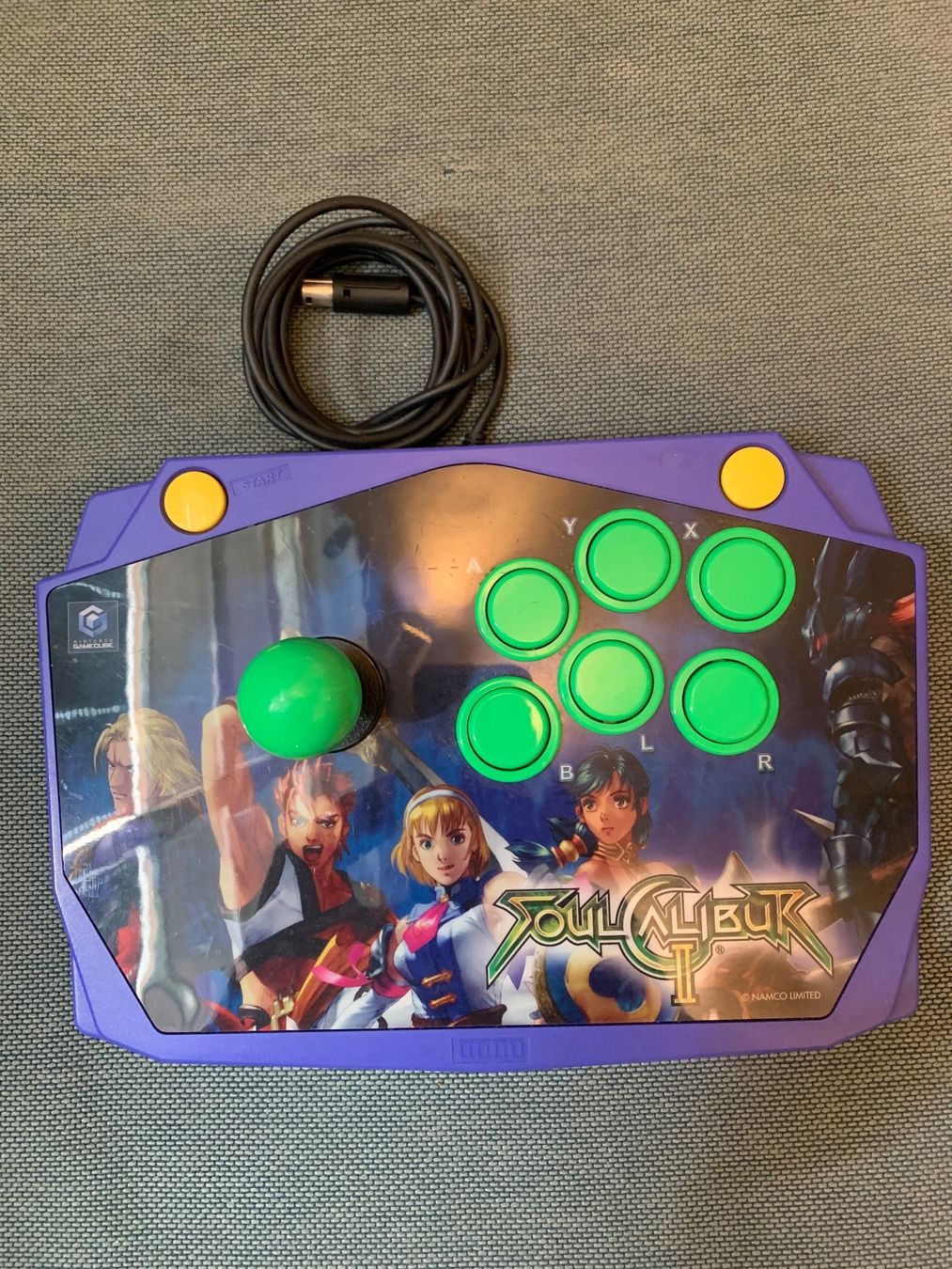 Controller: Gamecube / Hori Soul Calibur 2 Fighting Stick – Usato da Kölliken venduto da sergesellsretro
