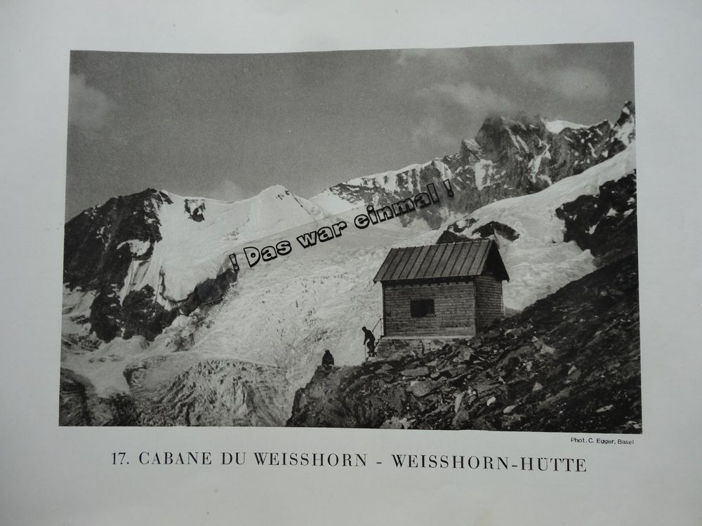 Wallis Randa Weisshorn-Hütte en 1927 (Gebraucht) in Safnern für CHF 16 ...