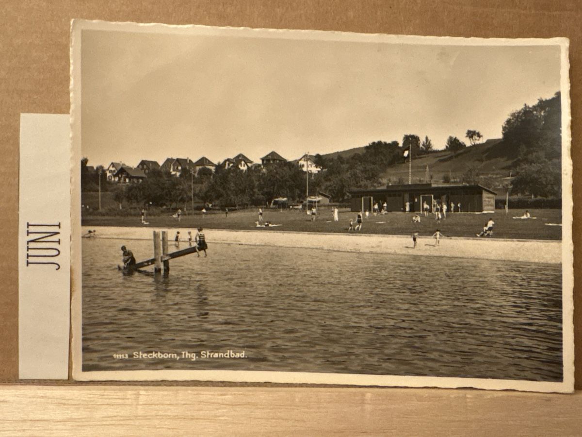 Cartoline postali: AK von Standbad Steckborn – Usato da Rümlang venduto da Kartenpost1