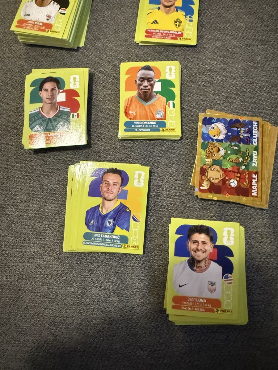 Panini Carte collezionabili: Panini 2026 707 sticker senza doppioni – Nuovo (secondo la descrizione) da Thun venduto da sergio1981 1