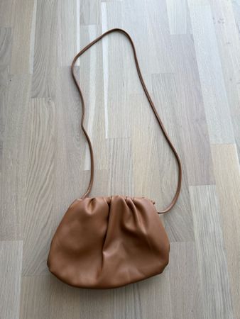 Braune Handtasche/Clutch Kunstleder von Etsy