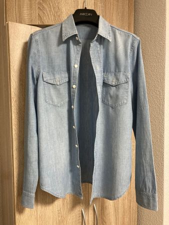Ralph Lauren Damen Jeansbluse hellblau Grösse 8
