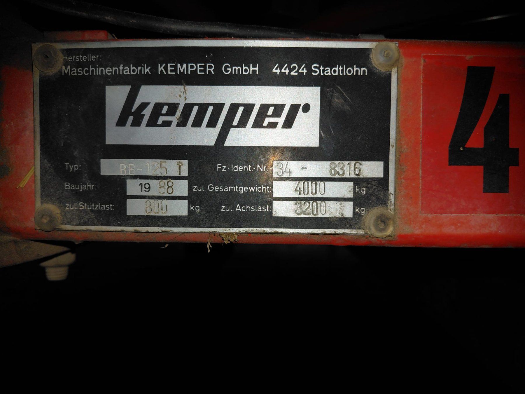 Kemper Alle Maschinen: Ballenwagen kemper – Gebraucht aus urtenen von gina200 4