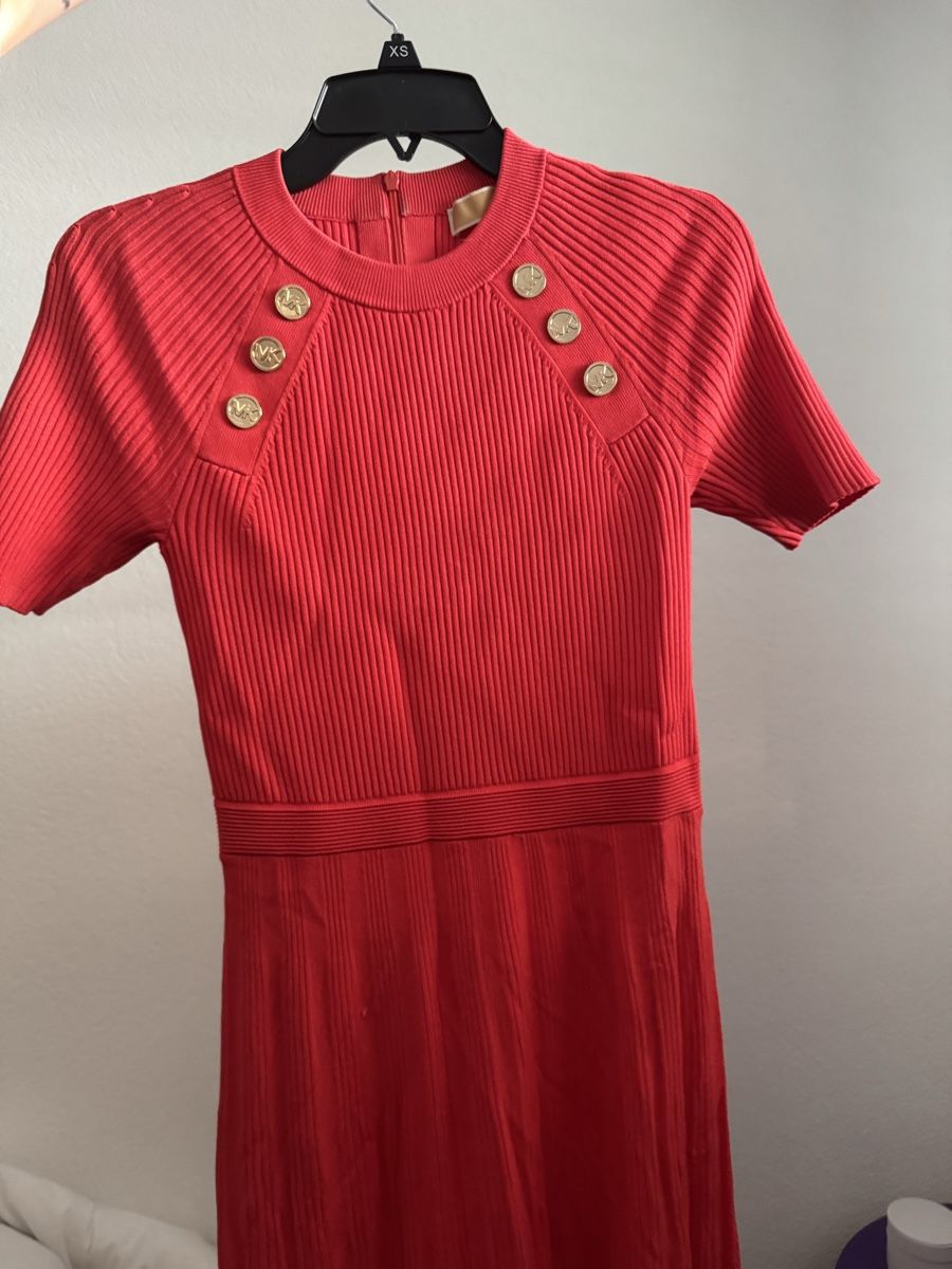 Michael Kors Kleider: Elegantes, Corales Strickkleid Grösse XS – Neu (gemäss Beschreibung) aus Spreitenbach von TheStyleAtelier 6