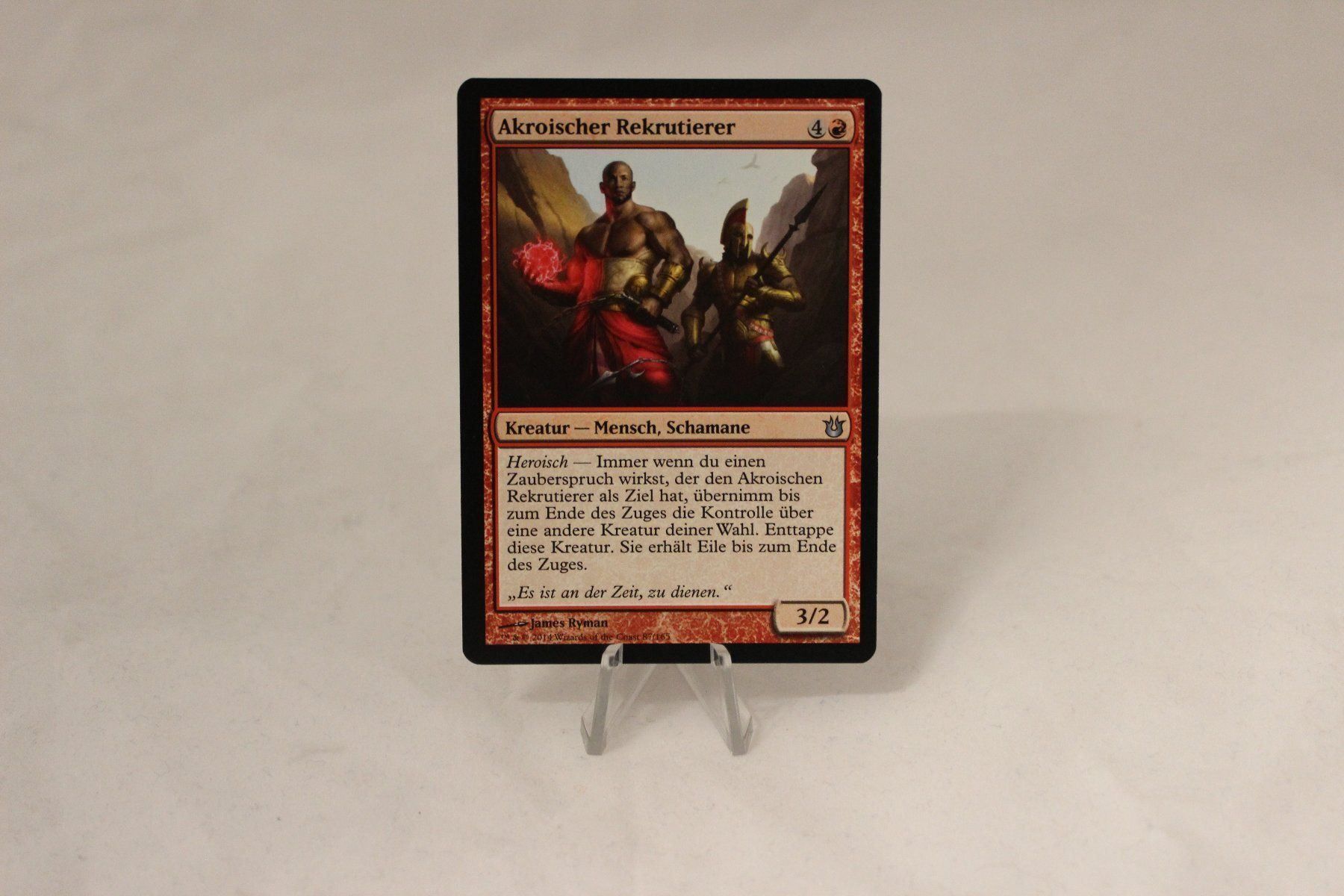 Magic The Gathering Carte collezionabili: Akroischer Rekrutierer - Magic – Usato da Dulliken venduto da Sefty