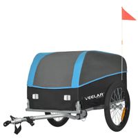 VEELAR Cargo Fahrradanhänger BLAU