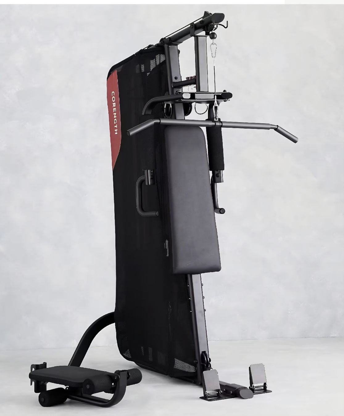Decathlon Hometrainer: CORENGTH Machine musculation charge guidée compact - Homegym – Usato da La Chaux-de-Fonds venduto da mar_jcv9