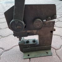 Stanzmaschine mit Schere Gebr. Spiegel Kreuzlingen gebraucht