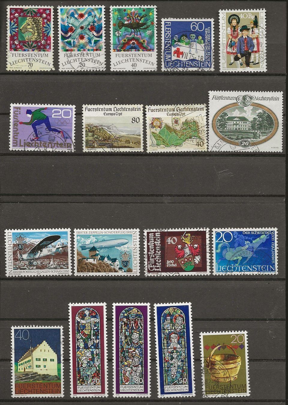 Tutti i francobolli: FL Lot 06 1969... – Usato da Sion venduto da PierreP01 1