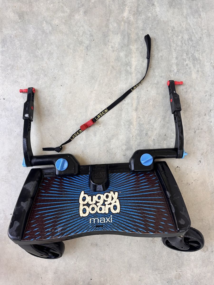 Lascal Accessori per carrozzine: Buggy Board Lascal Maxi schwarz gebrauchter Zustand – Usato da Thun venduto da noggi87