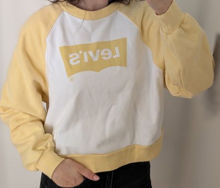 Levi's Pullover, Grösse S, Gelb/Weiss, Top Zustand!