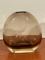 Bohemian Glass Vase by Miloslav Klinger – Chribska Art Glass