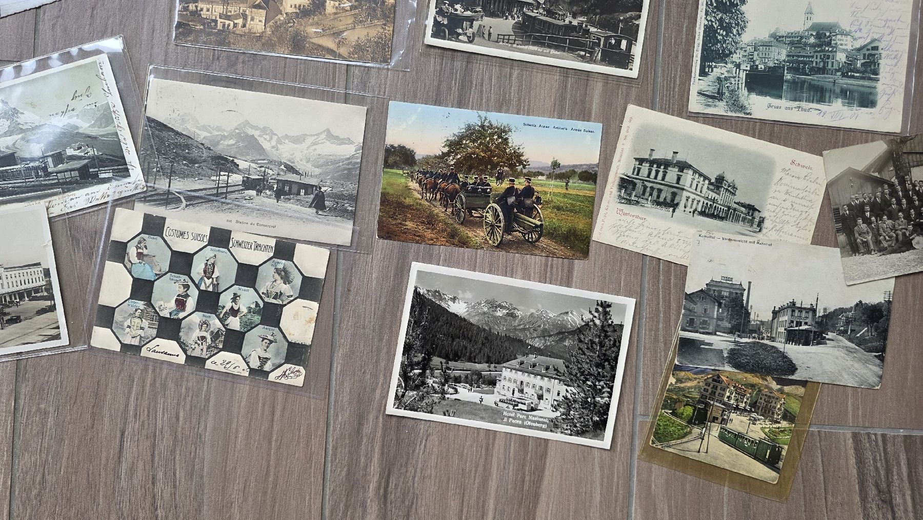 Cartoline postali: Schweizer Ansichtskarten ca 450 bis 500 st. mit Potenzial ! – Usato da Reichenburg venduto da ibiza18 6