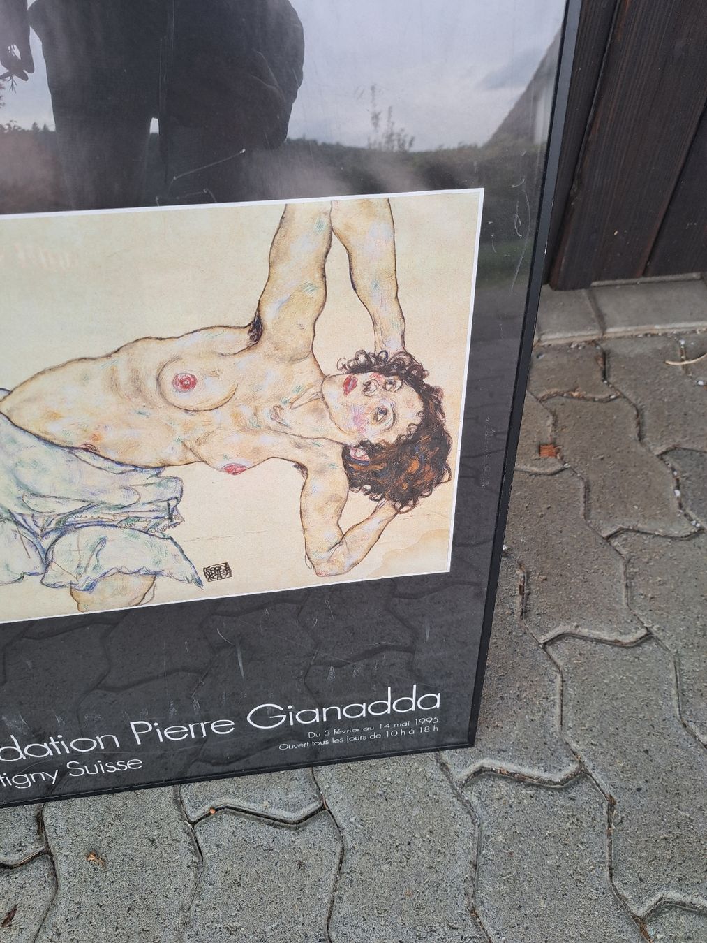 Poster & Bilder: Egon Schiele Poster, Fondation Gianadda, Martigny,  – Gebraucht aus Kölliken von Upcycling-by-Mc-TAM 3