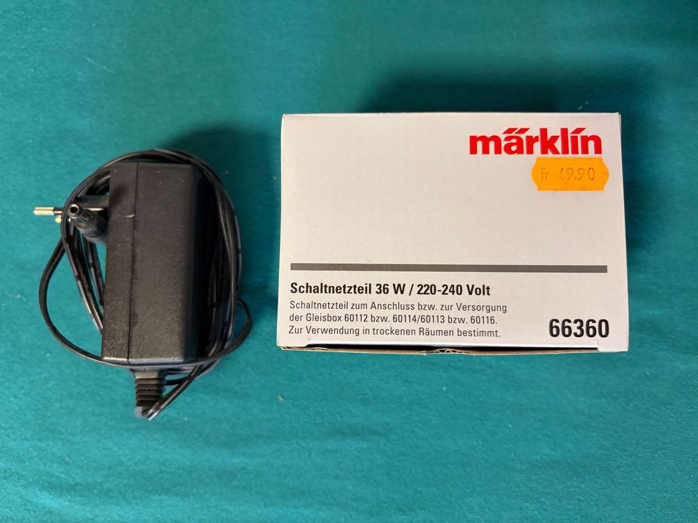 Märklin 66360 Trafo/Schaltteil (Neu (gemäss Beschreibung)) in Oeschgen ...