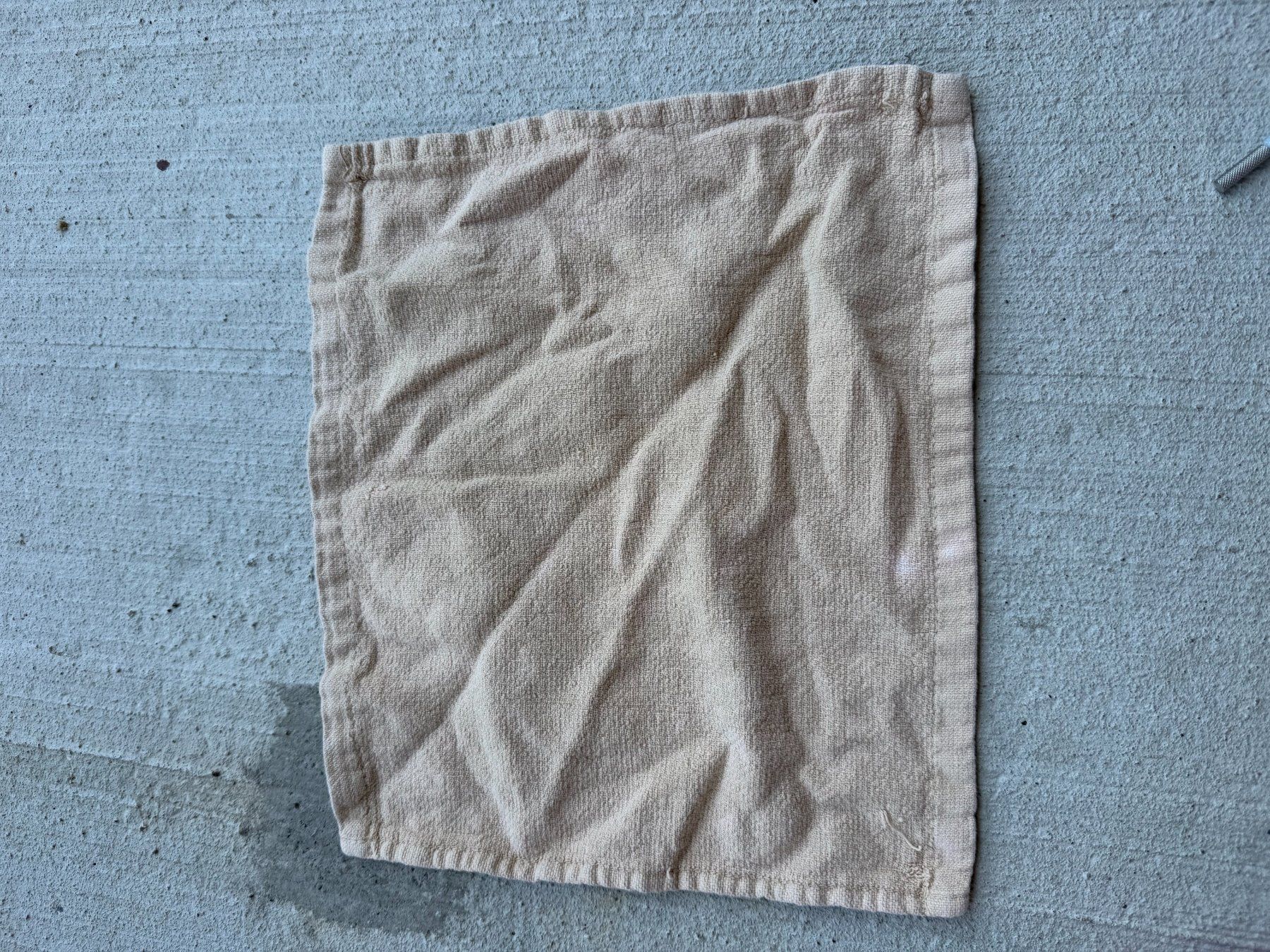 Tessuti: Stofftuch beige ca. 30x30cm – Usato da Riehen venduto da edu_92w7 1