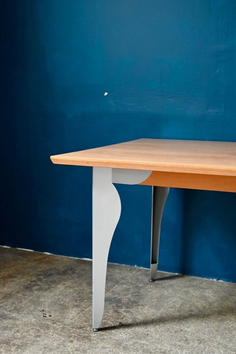 Tables: Table extensible Design 90s bois et acier – D'occasion à COLMAR par Sophiebellelurette 5