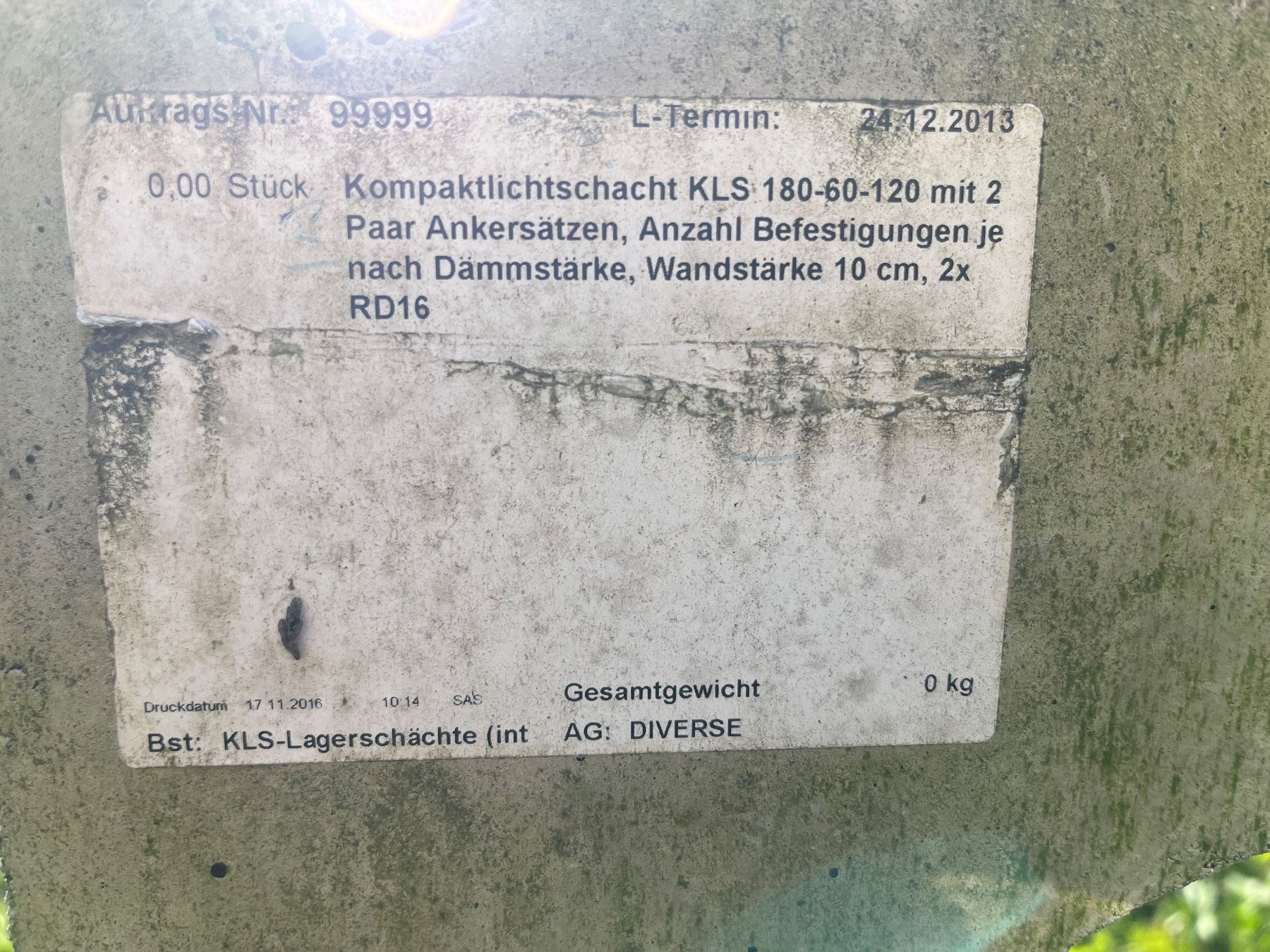 Finestre: Lichtschacht – Nuovo (secondo la descrizione) da Eichberg venduto da Elmar2014 2