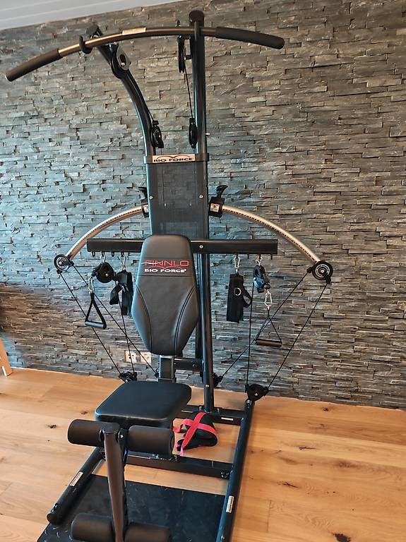 Finnlo Hometrainer: Kraftstation Bio Force - Schwarz – Usato da Kaltenbach venduto da colin904 1