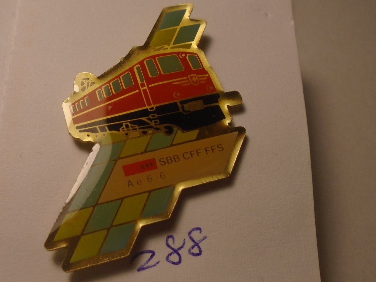 SBB/CFF/FFS Placchette & Badge: 1 SBB Eisenbahn Pin (288) – Usato da Winterthur venduto da Beli2000
