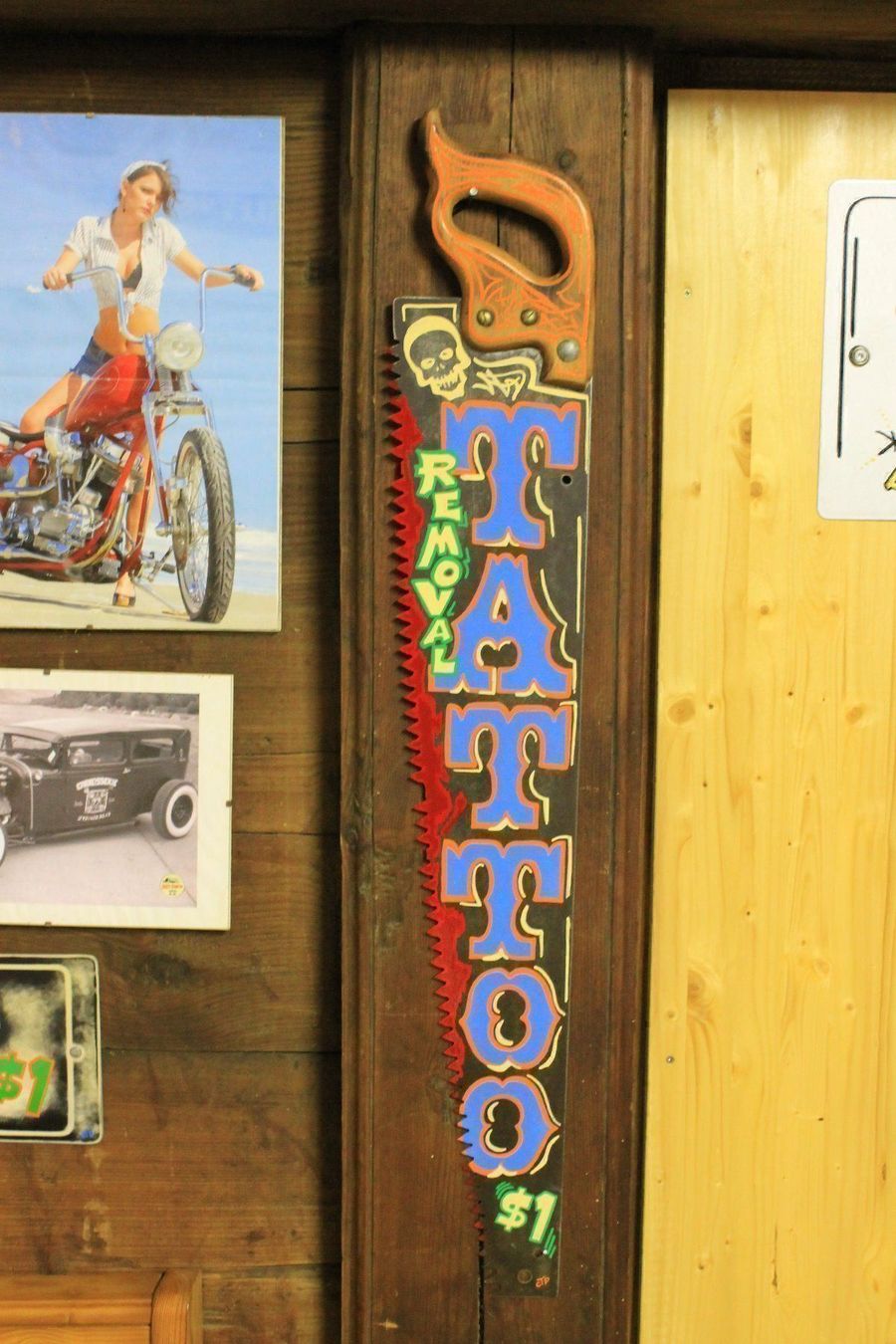 Seghe: Säge "TATTOO Entferner",Handmade, Harley – Nuovo (secondo la descrizione) da Willisau venduto da Pzm81 2