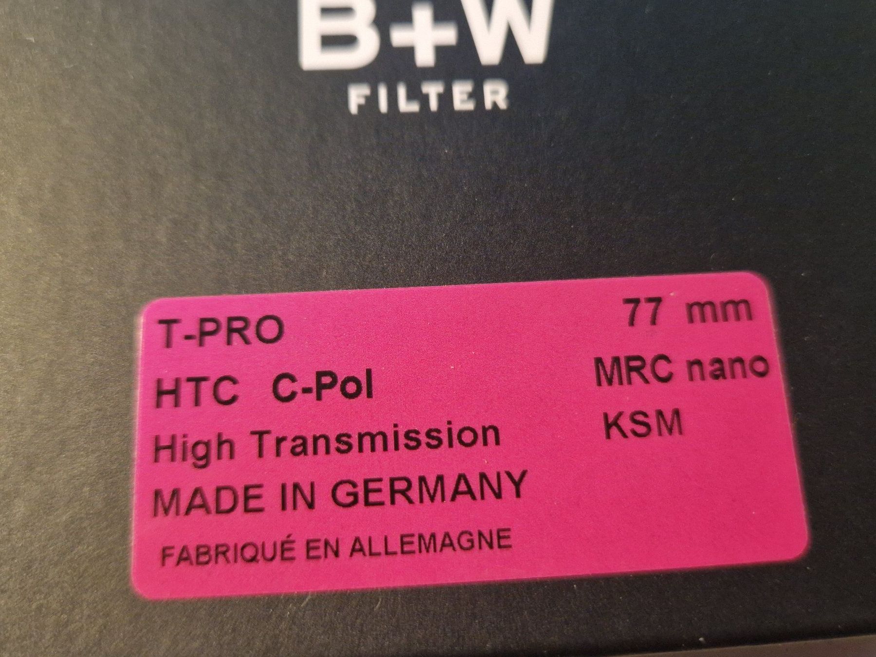 Filter: B+W Filter 77mm POL Filter (T-PRO) MRC – Gebraucht aus Wikon von digital4you 1
