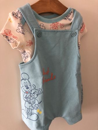 Disney Jumpsuit & Body Set (1month)